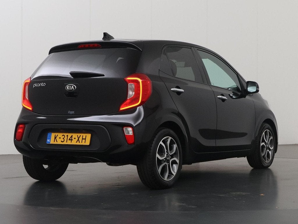 Kia Picanto 1.0 DPi DynamicPlusLine | Keyless | Navigatie |, Auto's, Kia, Voorwielaandrijving, Stof, Gebruikt, 4 stoelen