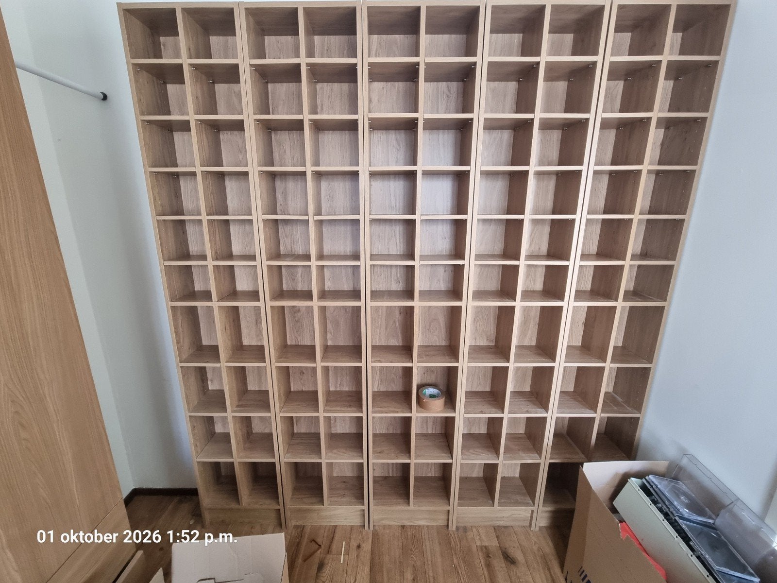 DVD / CD vakken kasten