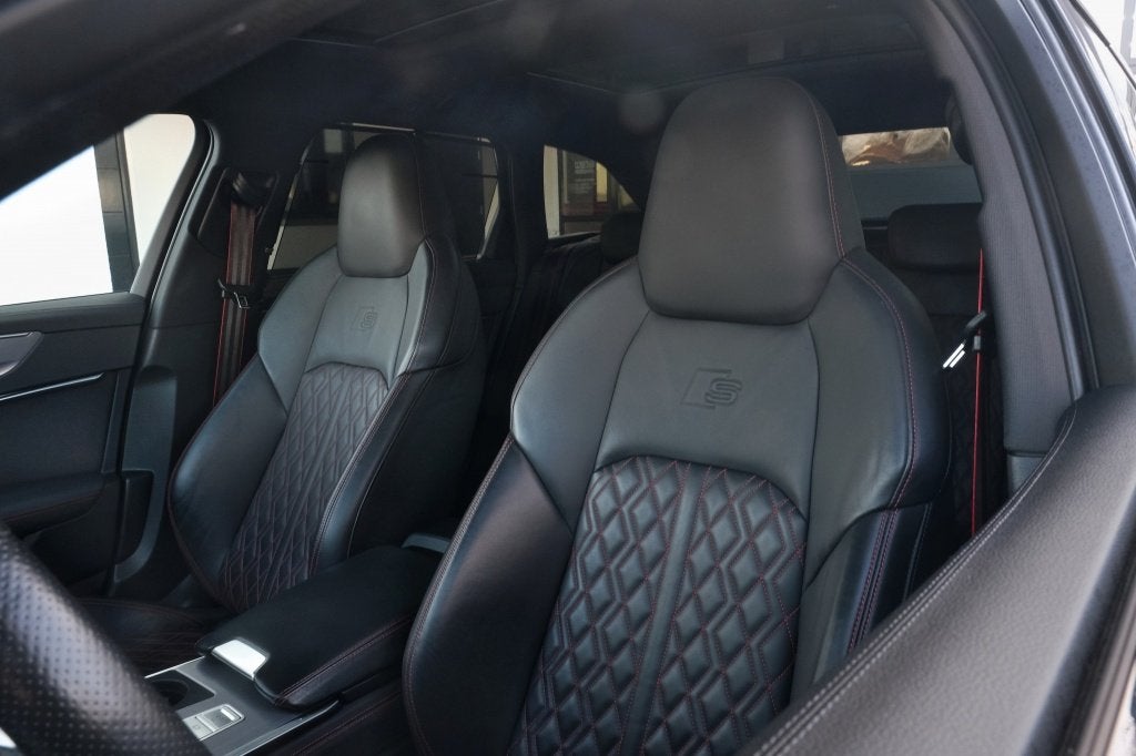 Audi A6 Avant 55 TFSI e S-Line Quattro RS-Stoelen, Pano, B&O, Auto's, Audi, Automaat, Dealer onderhouden, Gebruikt, Zwart