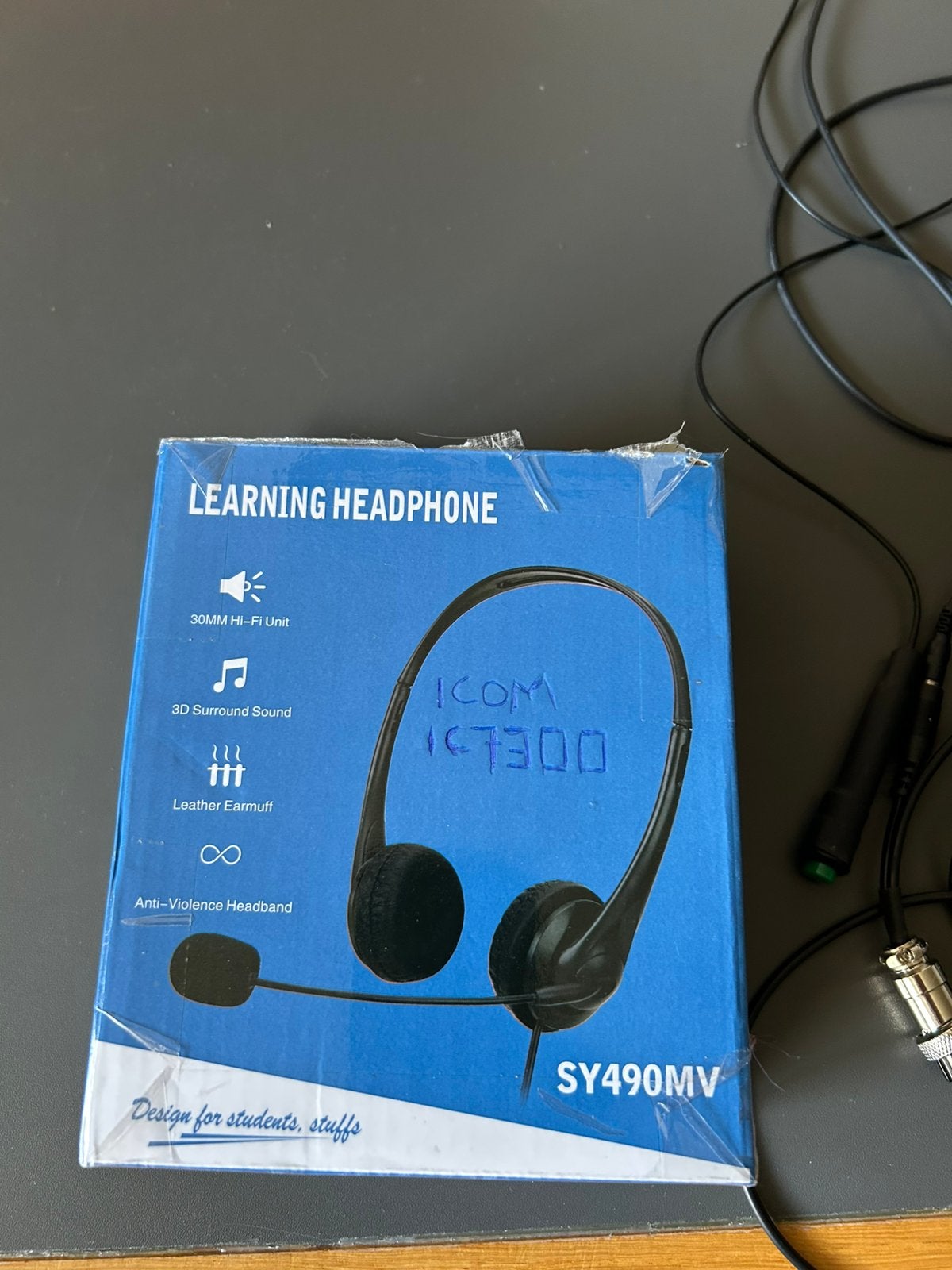 Headset icom 7300, Telecommunicatie, Ophalen of Verzenden, Zo goed als nieuw