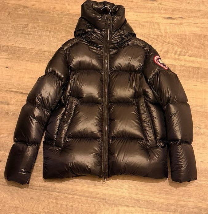Canada Goose crofton down jacket maat M, Kleding | Heren, Jassen | Winter, Ophalen, Zo goed als nieuw, Zwart