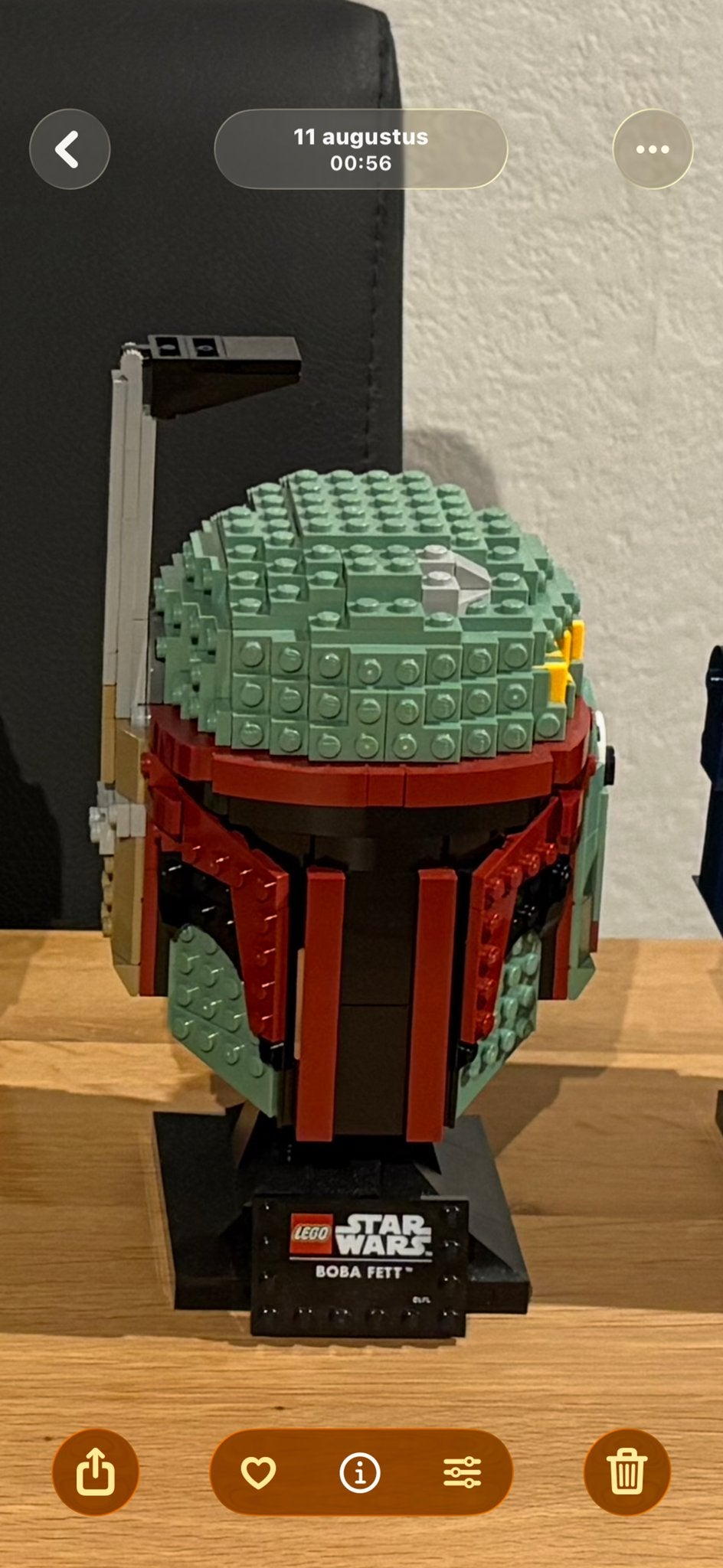 Lego Star Wars 75277 Boba Fett Helm, Kinderen en Baby's, Speelgoed | Duplo en Lego, Gebruikt, Star Wars, Lego, Ophalen of Verzenden