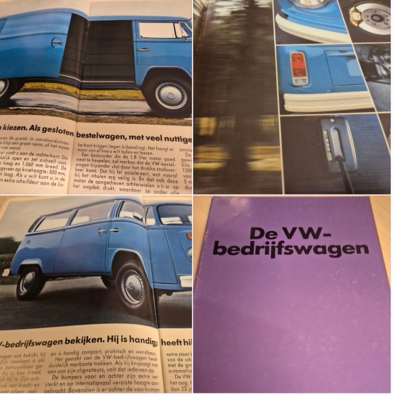 jaren 70 Nederlands volkswagen bus T2b óók camper hefdak, Ophalen of Verzenden, Zo goed als nieuw, Volkswagen