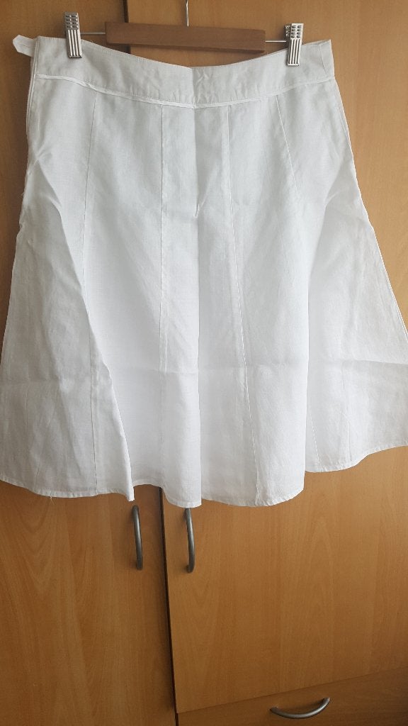 elegante witte rok, Maat 38/40 (M), Wit, Ophalen of Verzenden, Zo goed als nieuw