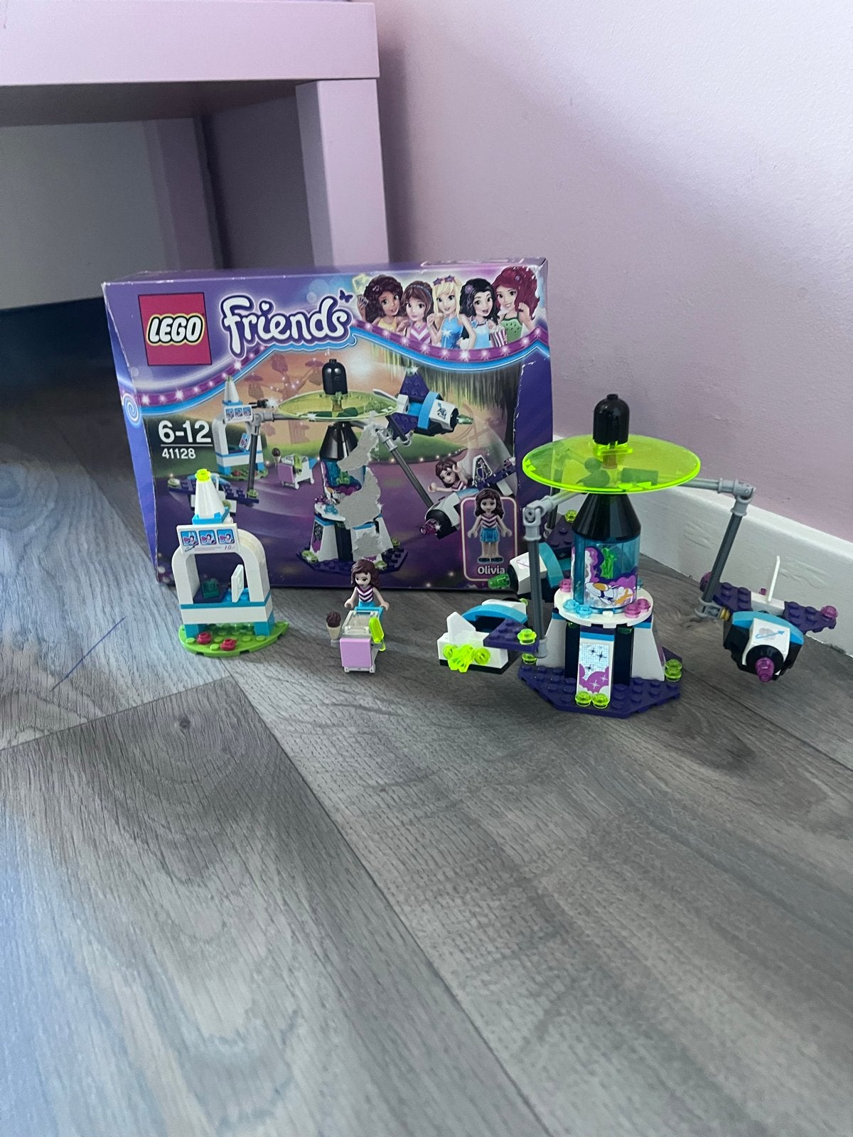 Lego Friends 41128 Ruimtevlucht attractie compleet, Ophalen of Verzenden, Zo goed als nieuw