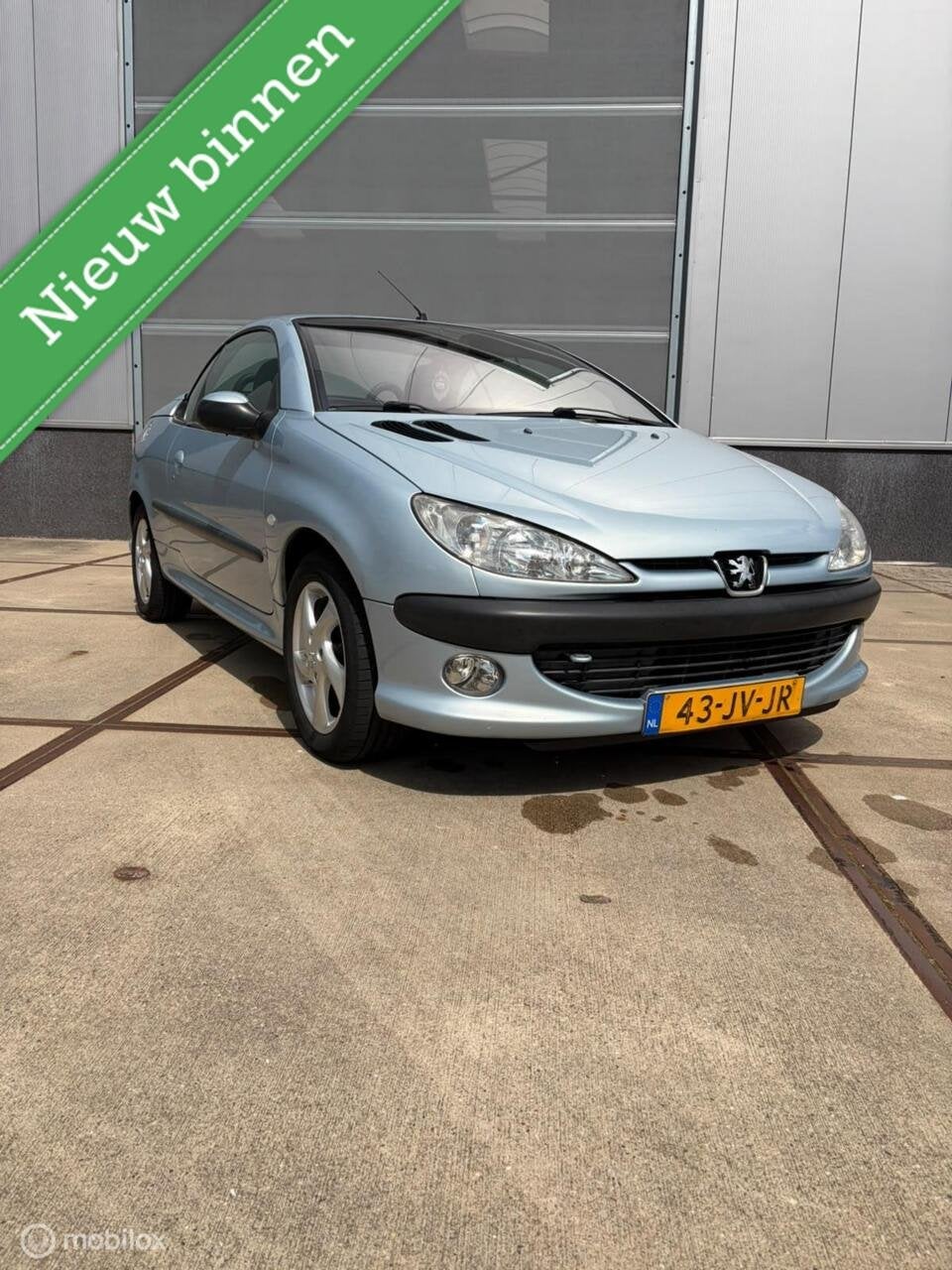 Peugeot 206 CC 1.6-16V Roland Garros, Auto's, Voorwielaandrijving, Gebruikt, 4 cilinders, Cabriolet