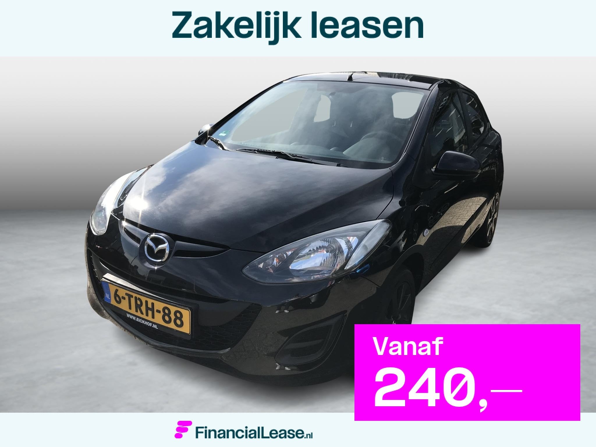 Mazda 2 1.3 Color Edition , Trekaak, Airco, Navi, 15 Inch LM, Voorwielaandrijving, Stof, Gebruikt, 4 cilinders