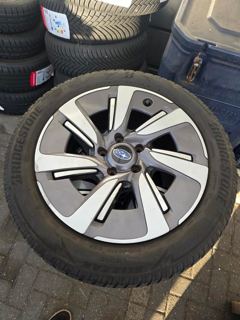 Subaru velgen met winterbanden, Ophalen, Gebruikt