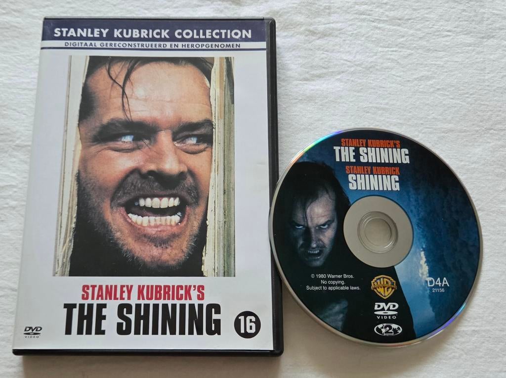 Stanley Kubrick & Stephen King The Shining Dvd Horror, Vanaf 16 jaar, Ophalen of Verzenden, Zo goed als nieuw, Slasher
