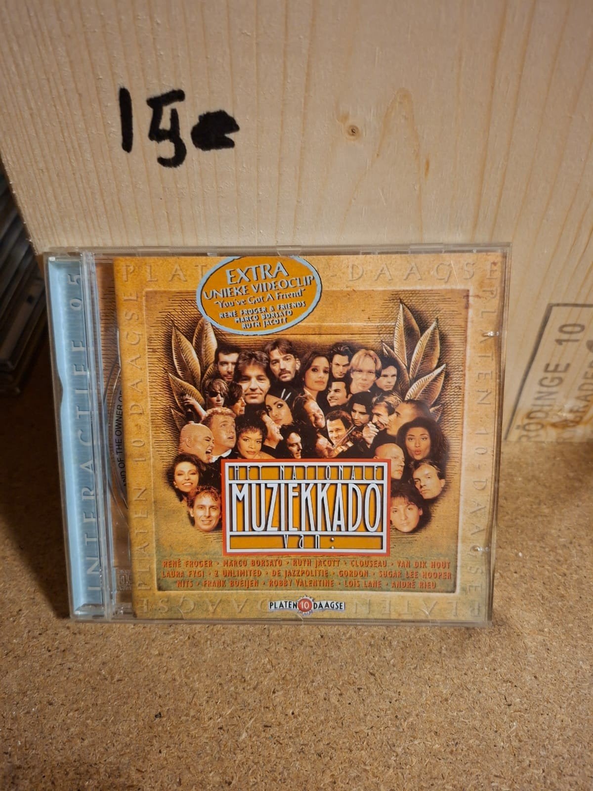 Muziekkado - Platen 10 Daagse CD met videoclip, Pop, Ophalen of Verzenden, Verzamelalbum, Gebruikt
