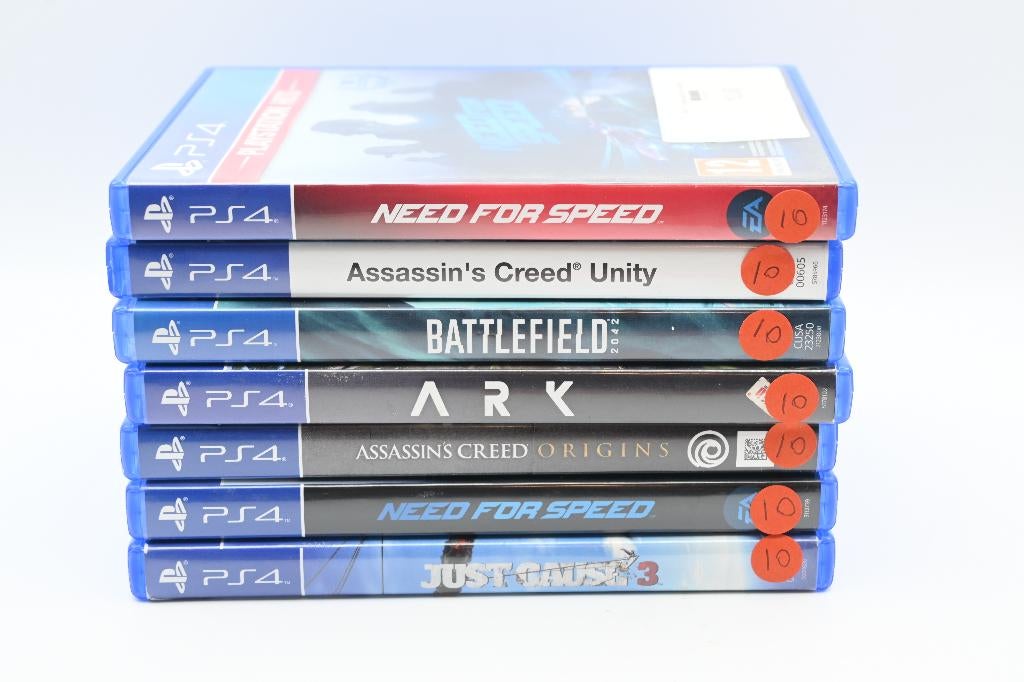 Diverse Playstation 4 €10 per stuk, Gebruikt, 1 speler, Ophalen of Verzenden, X