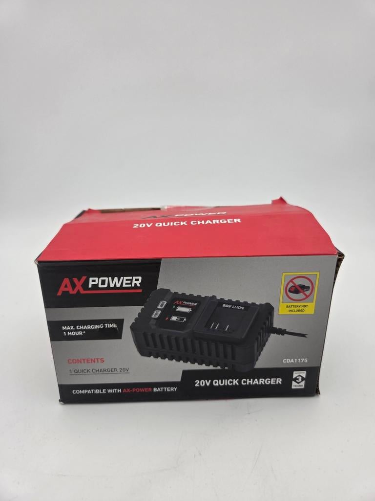 AX Power 20V Snellader CDA1175 - Nieuw in Doos, ., Nieuw, Ophalen of Verzenden, Ax power