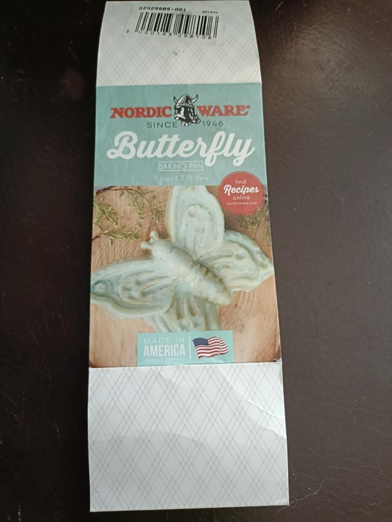 Wikkel vlinder Nordic Ware, Ophalen of Verzenden, Taarten, Bakvorm