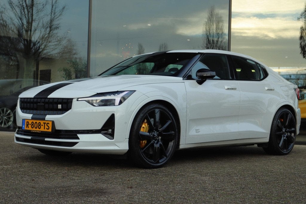 POLESTAR 2 LONG RANGE DUAL MOTOR BST EDITION 476PK 78KWH 270, Auto's, Polestar, Polestar 2, Stof, Gebruikt, Wit