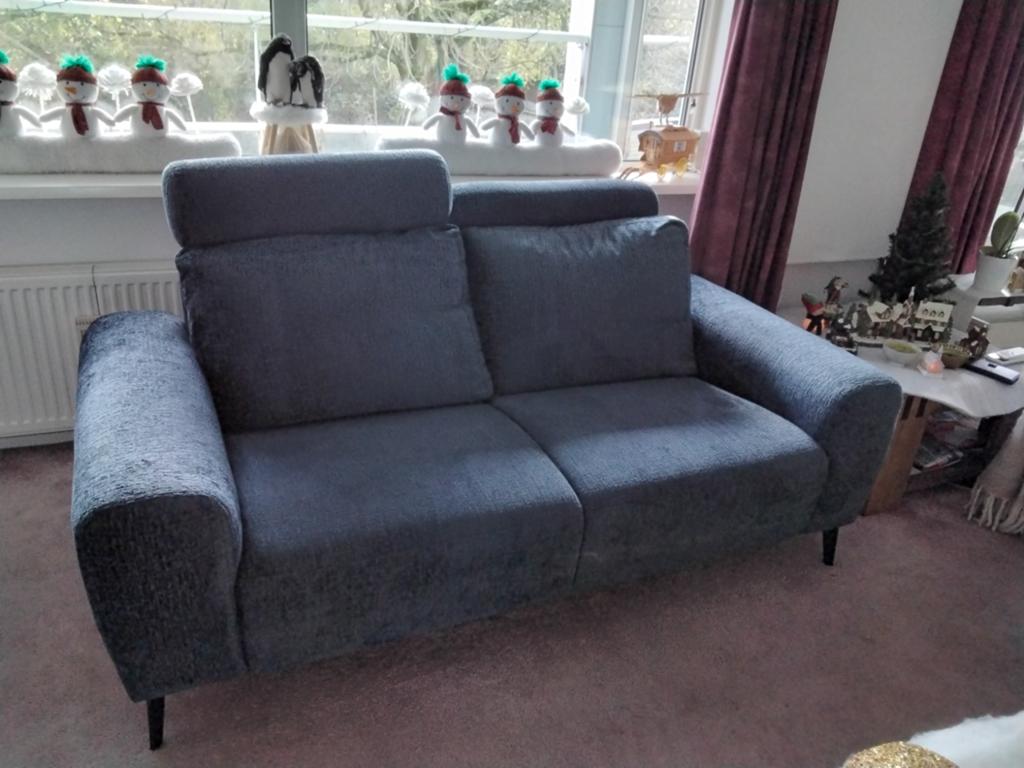 Comfortabele 2-zitsbank in goede staat, Huis en Inrichting, Banken | Bankstellen, Ophalen, 150 tot 200 cm, Tweepersoons, 75 tot 100 cm