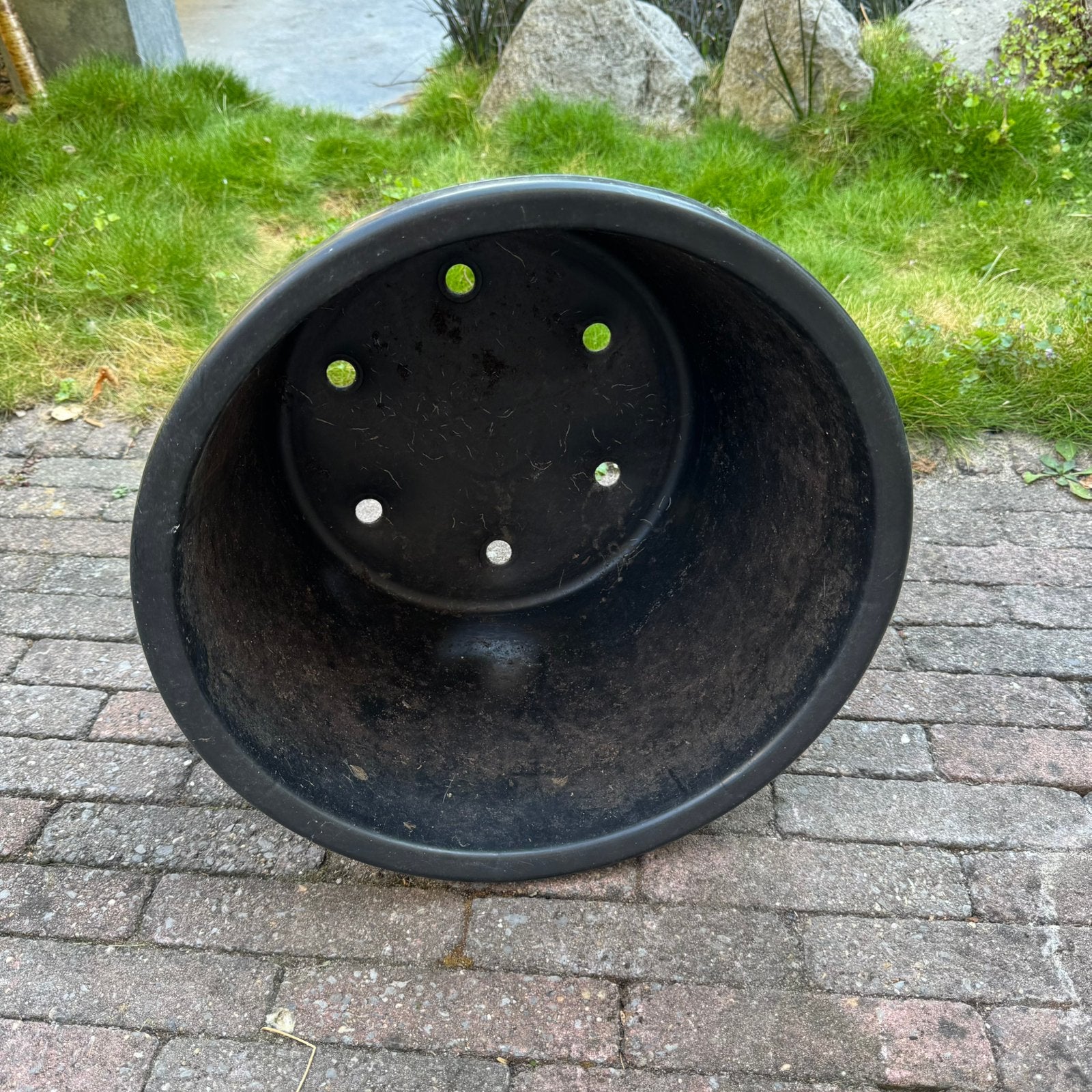 Plantenbak kunststof, Tuin en Terras, Bloempotten, Ophalen, Kunststof, Gebruikt, 40 cm of meer