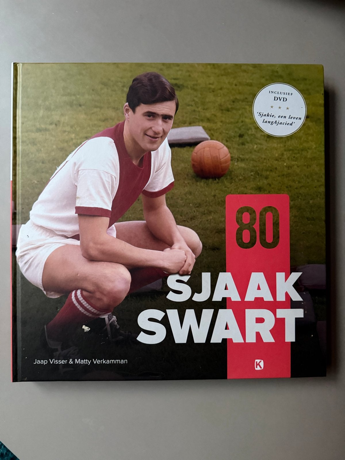 80 Sjaak Swart - Boek inclusief DVD - nieuw, Ophalen of Verzenden, Nieuw, Balsport