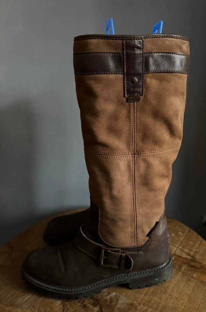 *Human Nature* Zeer nette Outdoorlaarzen mt 38, Kleding | Dames, Schoenen, Hoge laarzen, Bruin, Verzenden, Zo goed als nieuw