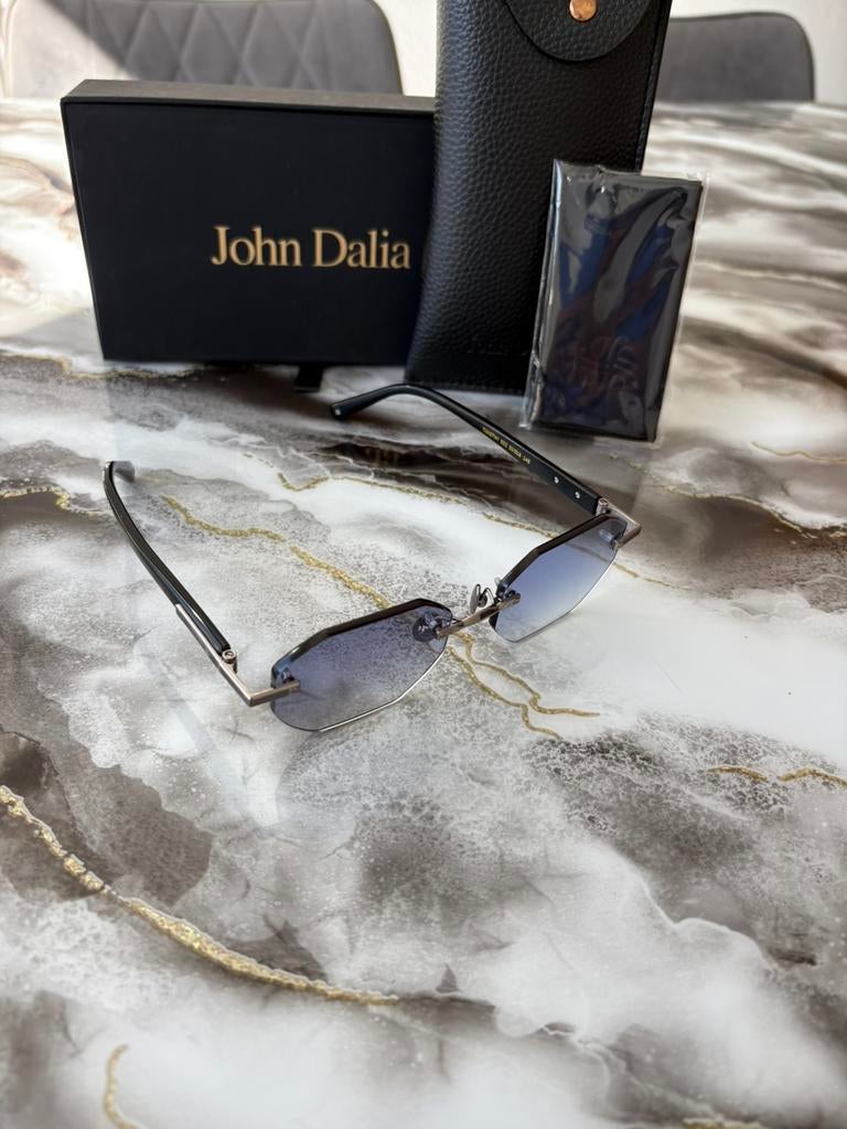 John Dalia, Overige merken, Zonnebril, Zwart, Nieuw