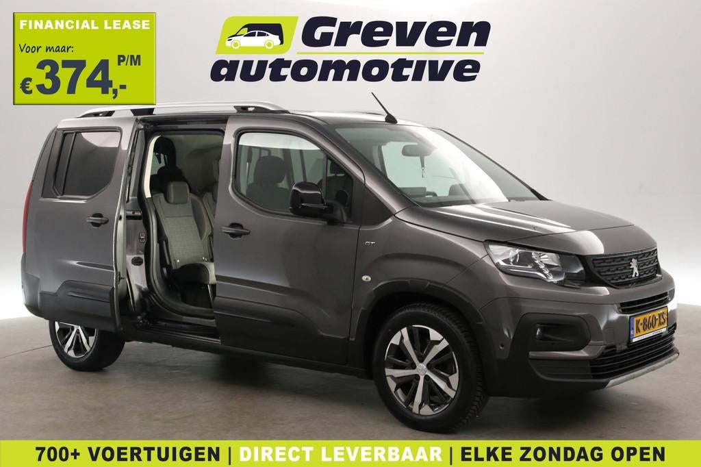 Peugeot Rifter 1.2 Puretech L2 GT 7p. 131PK | Aut. | Clima |, Stof, Gebruikt, Euro 6, 1199 cc