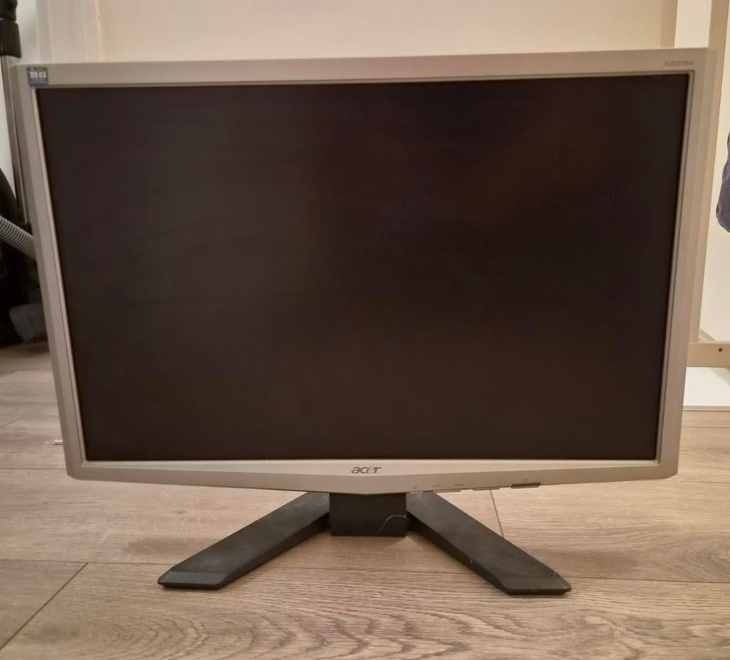 Acer X223W 22-inch LCD Monitor, Computers en Software, Monitoren, Ophalen, VA, 60 Hz of minder, Gebruikt