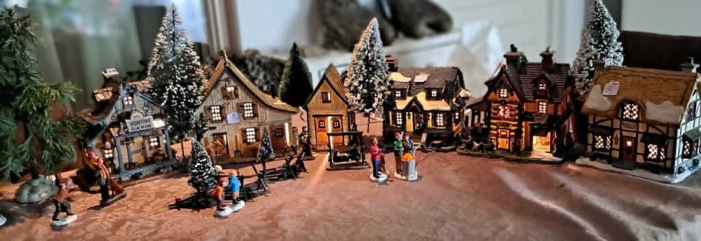 kerstdorp Lemax, Diversen, Kerst, Zo goed als nieuw, Ophalen