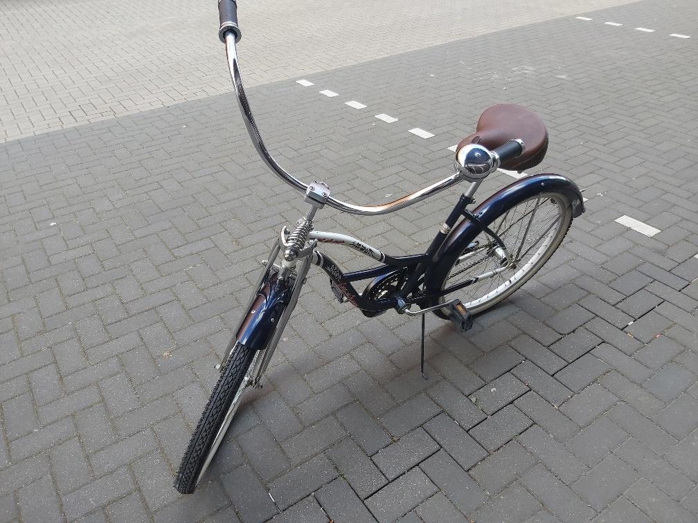 Cruiser damesfiets, Ophalen, Gebruikt, Staal, Cruiser