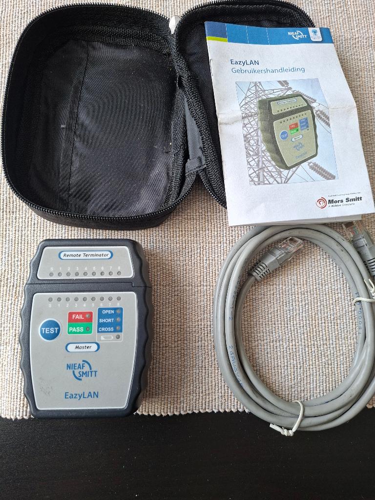 Nieaf Smitt, EazyLan RJ45, Doe-het-zelf en Verbouw, Meetapparatuur, Ophalen of Verzenden, Gebruikt, Overige meters