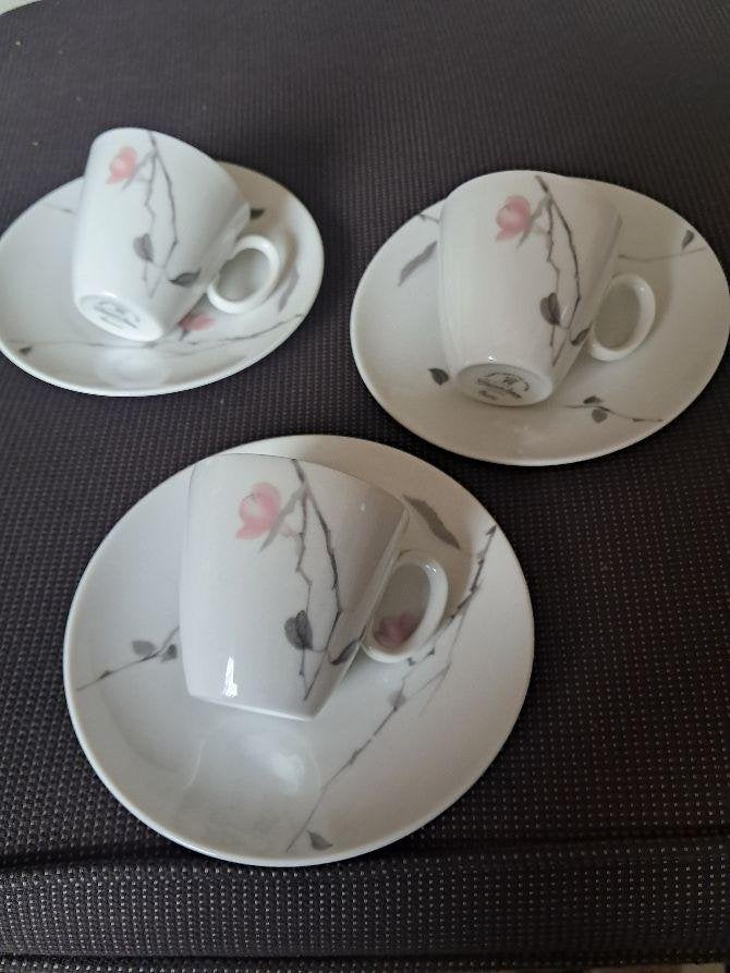 vintage rosenthal continentaal kop en schotels kweepeer oud, Ophalen of Verzenden