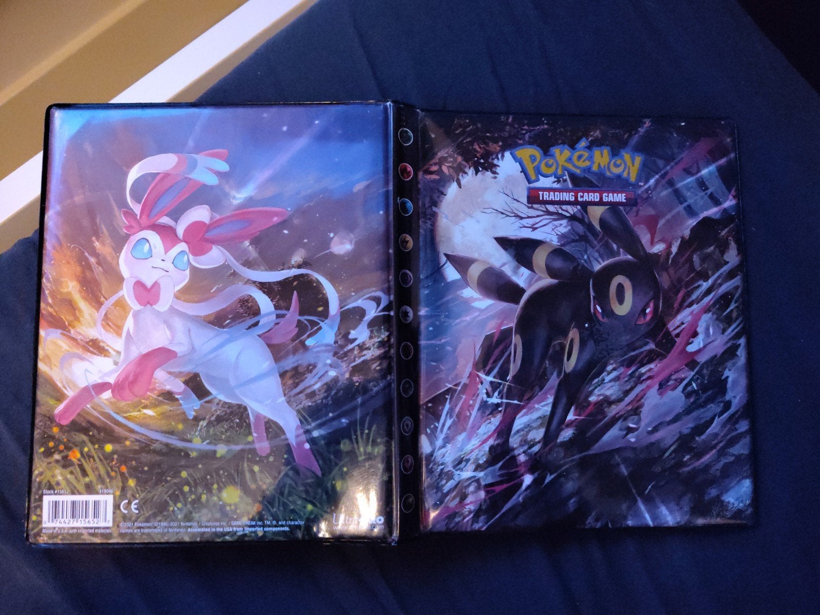 Pokemon boek met kaarten, Ophalen, Zo goed als nieuw