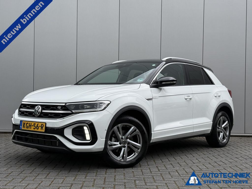 Volkswagen T-Roc 1.5 TSI R-Line Carplay Camera Led Acc Trekh, Auto's, Volkswagen, Euro 6, 4 cilinders, Wit, Bedrijf