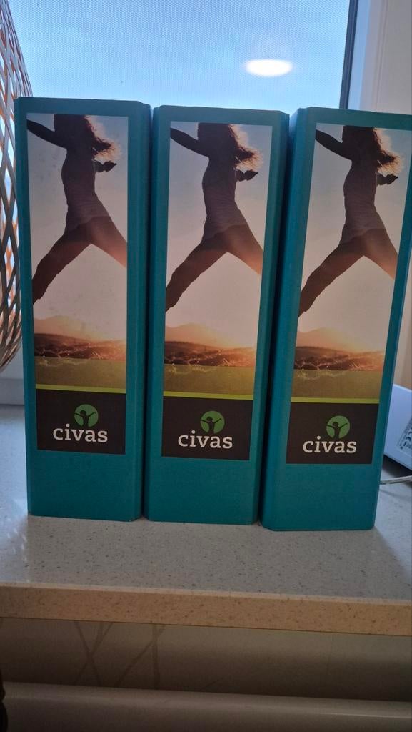 Civas Kindercoaching Opleiding Lesmateriaal - 3 Mappen, Ophalen of Verzenden, Zo goed als nieuw, MBO