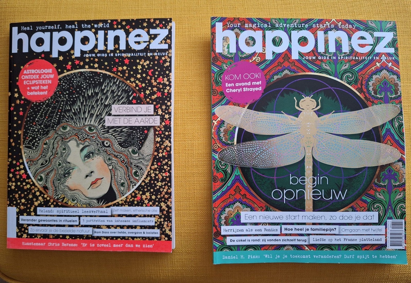 Happinez Magazine - Diverse edities, Verzenden, Zo goed als nieuw, Lichaam en Geest