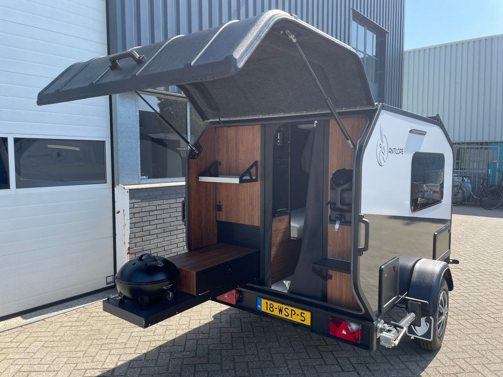Antilope minicaravan - Antraciet, Overige merken, Bedrijf, 500 - 750 kg, Tot 4 meter