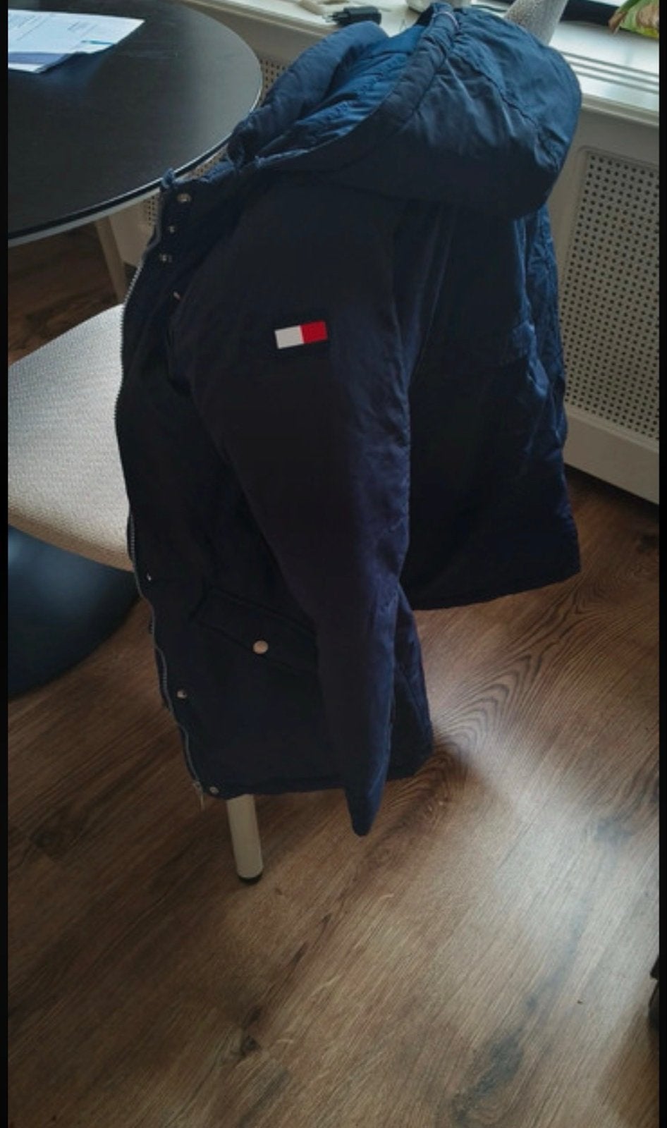 Tommy Hilfiger winterjas maat 140, Ophalen of Verzenden, Zo goed als nieuw, Jongen of Meisje, Jas