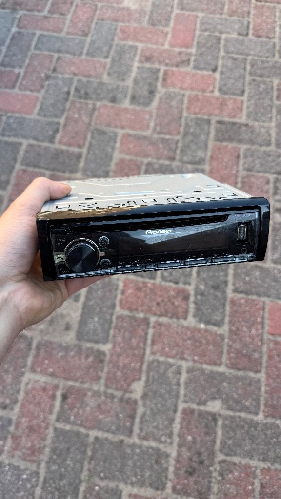 Pioneer DEH-X5700BT autoradio 1-DIN - Bluetooth/CD/USB, Ophalen of Verzenden, Zo goed als nieuw