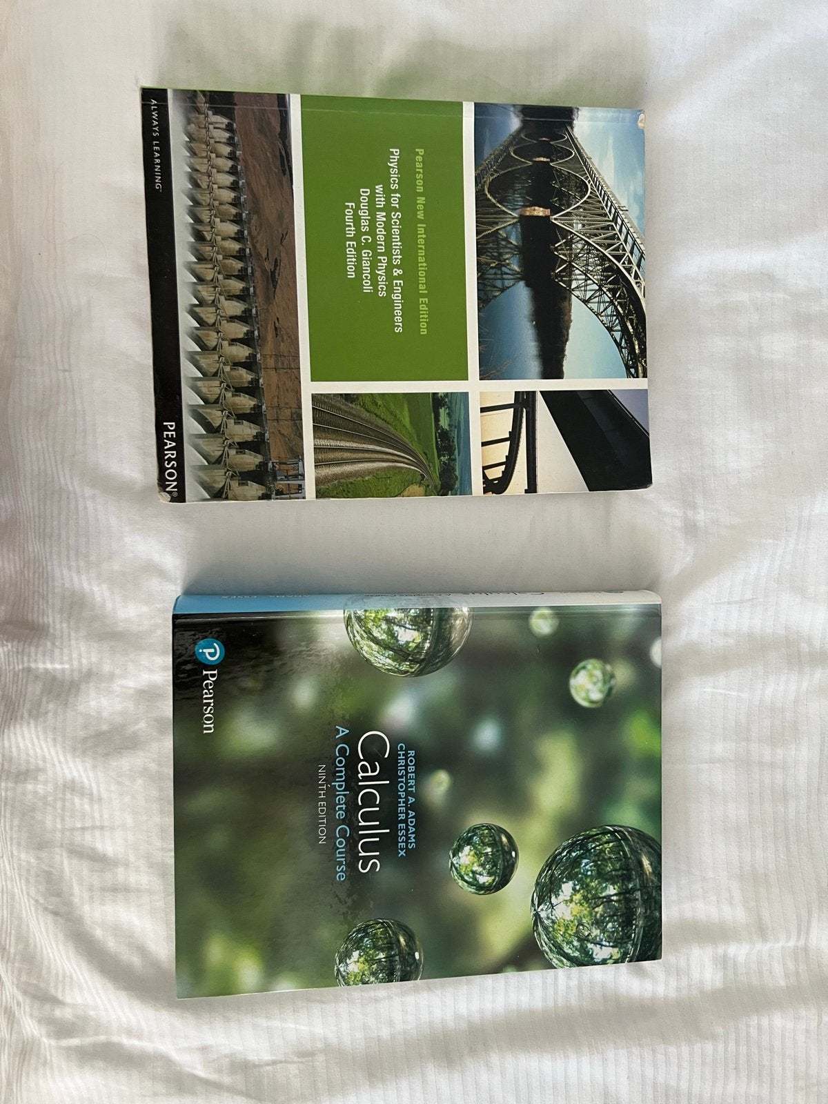 Natuurkunde en Calculus boeken (Pearson), Ophalen of Verzenden, Beta, Gelezen, WO