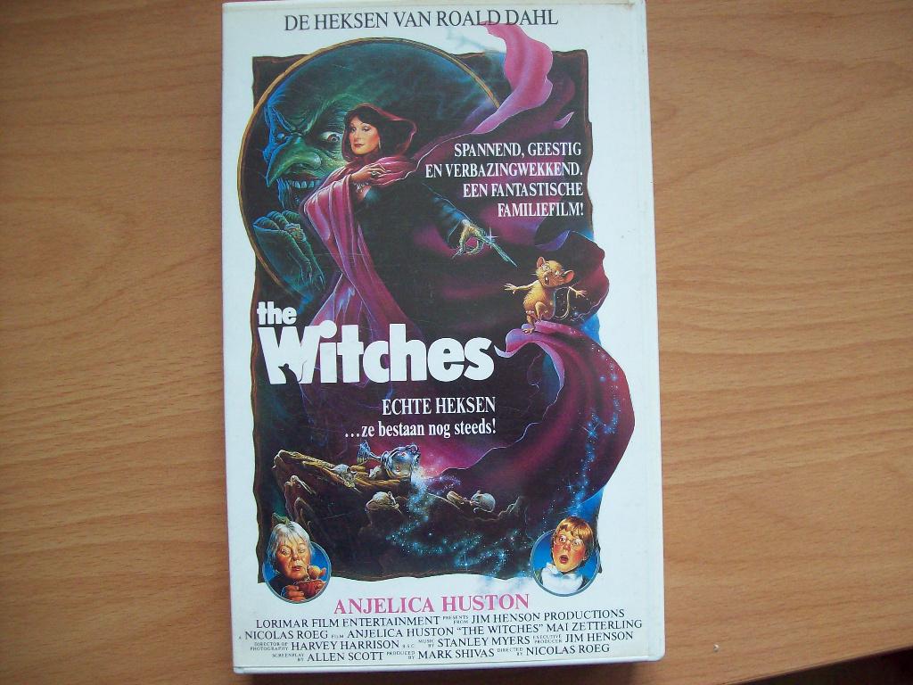 The Witches (Roald Dahl; De Heksen) Anjelica Huston, Alle leeftijden, Ophalen of Verzenden, Zo goed als nieuw, Overige genres