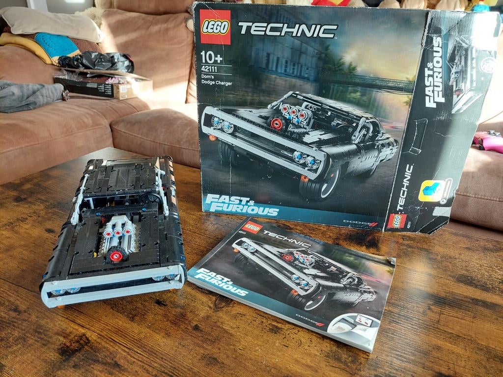 Lego Dom's Dodge Charger Fast and Furious (76912), Gebruikt, Lego, Ophalen of Verzenden, Complete set