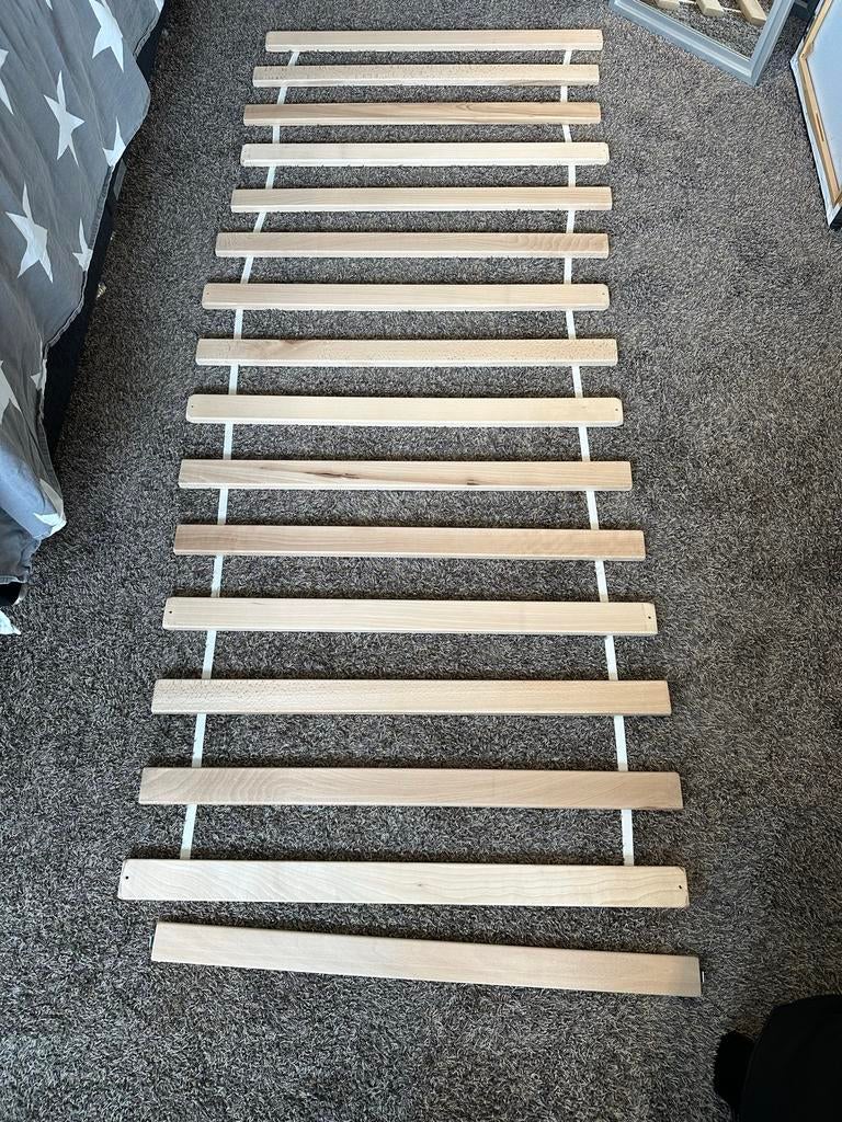 Massief beukenhouten lattenbodem 200x90, Huis en Inrichting, Slaapkamer | Matrassen en Bedbodems, Nieuw, Bedbodem, 90 cm, 200 cm