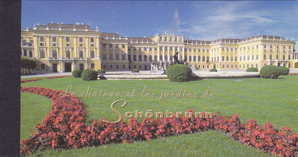UNO Wien. Prestige boekje MH 0-3 (schönbrunn) 1998  **, Postzegels en Munten, Ophalen of Verzenden, Postfris, Plaats of Gebouw