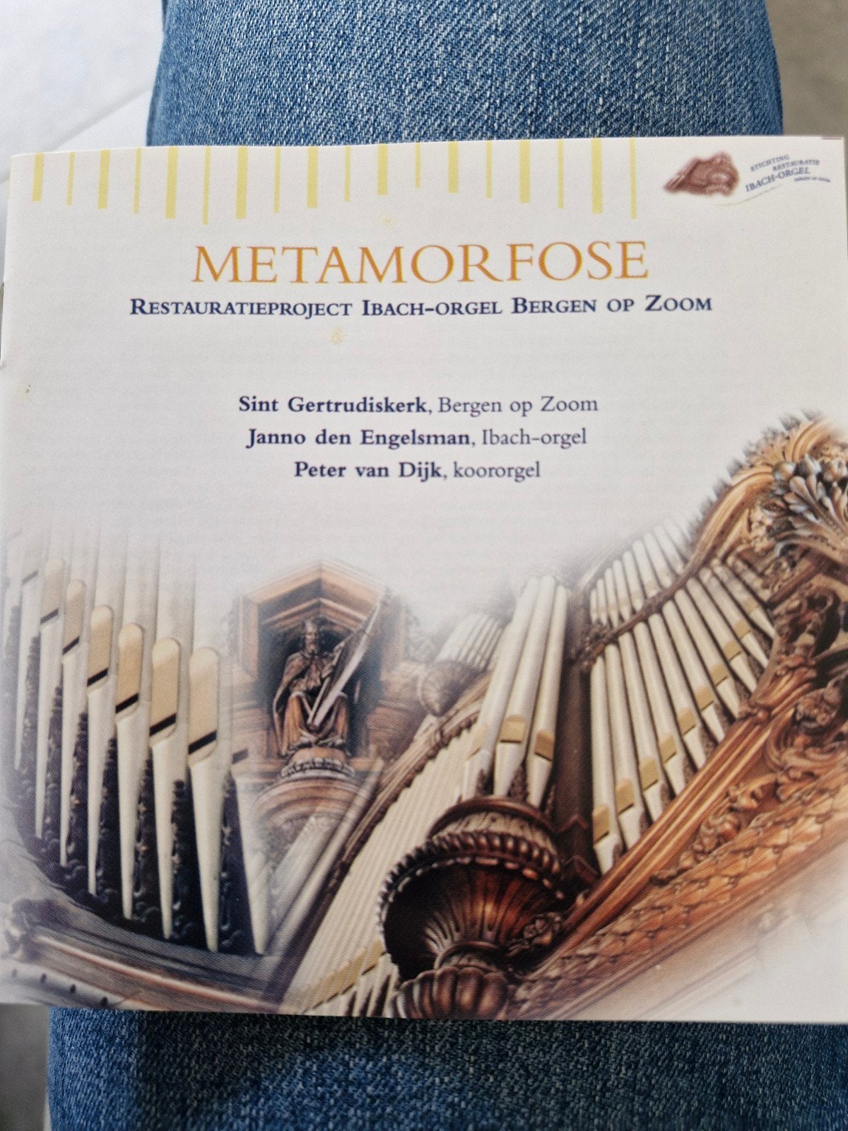 Orgel CD: Metamorfose - Peter van Dijk & Janno den Engelsman, Inclusief boekje, Gebruikt, Overige typen, Ophalen of Verzenden