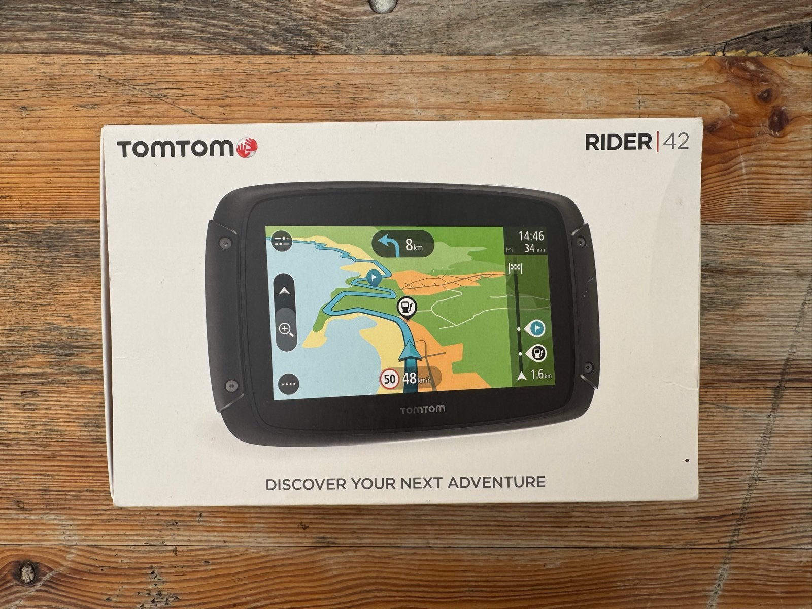 TomTom Rider 42 Navigatiesysteem, Motoren, Ophalen of Verzenden, Gebruikt