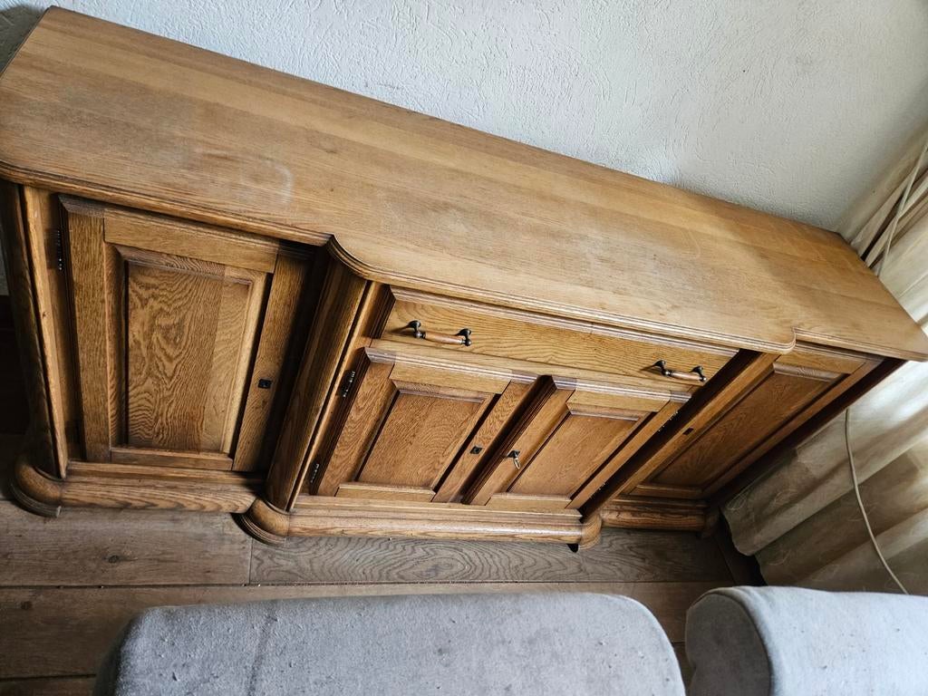 Dressoirkast hout zwaar. Bieden, Ophalen, 50 tot 75 cm, 50 tot 100 cm