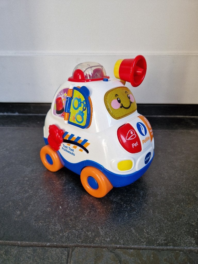 Politieauto van Vtech, Kinderen en Baby's, Speelgoed | Vtech, Ophalen of Verzenden, Zo goed als nieuw, 6 maanden tot 2 jaar