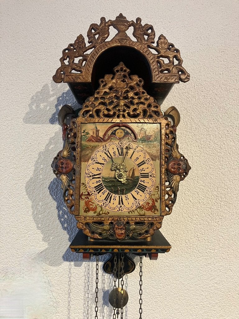 Friese stoelklok, Antiek en Kunst, Ophalen