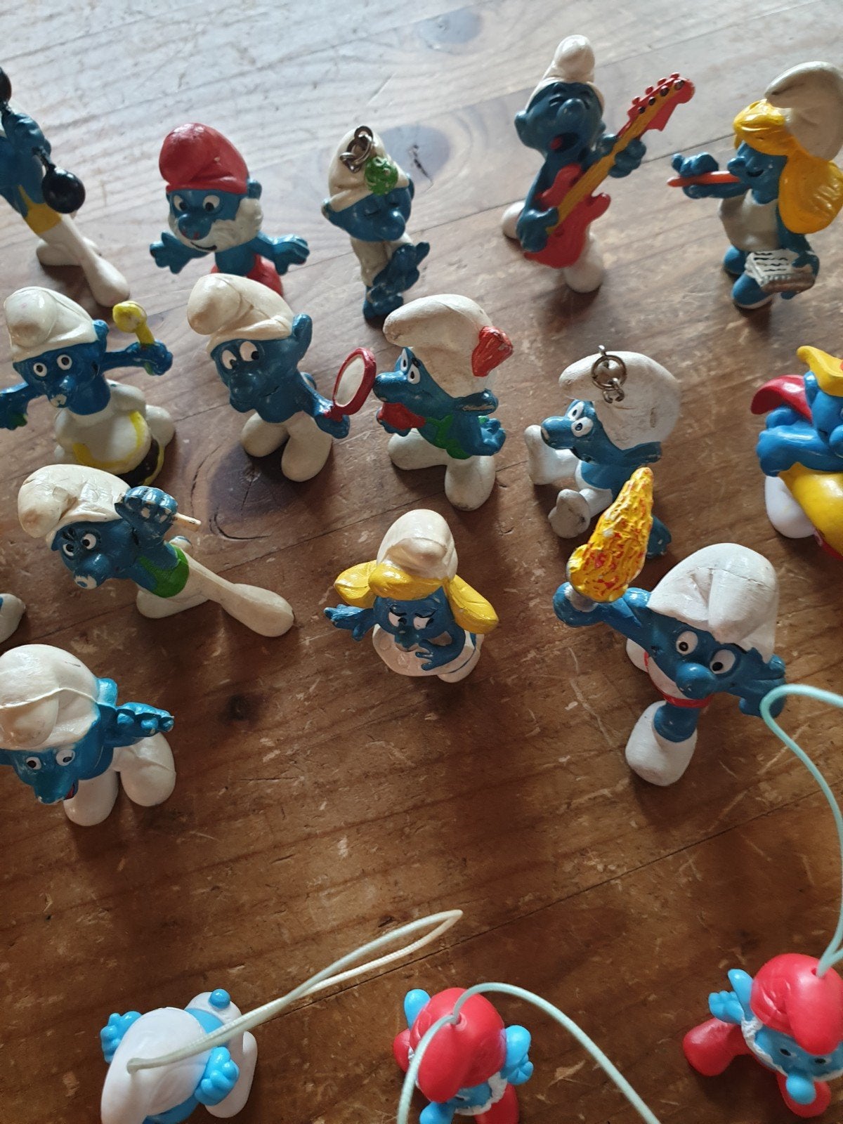20 mooie smurfenverzameling!!, Verzamelen, Smurfen, Ophalen of Verzenden, Zo goed als nieuw, Verschillende Smurfen