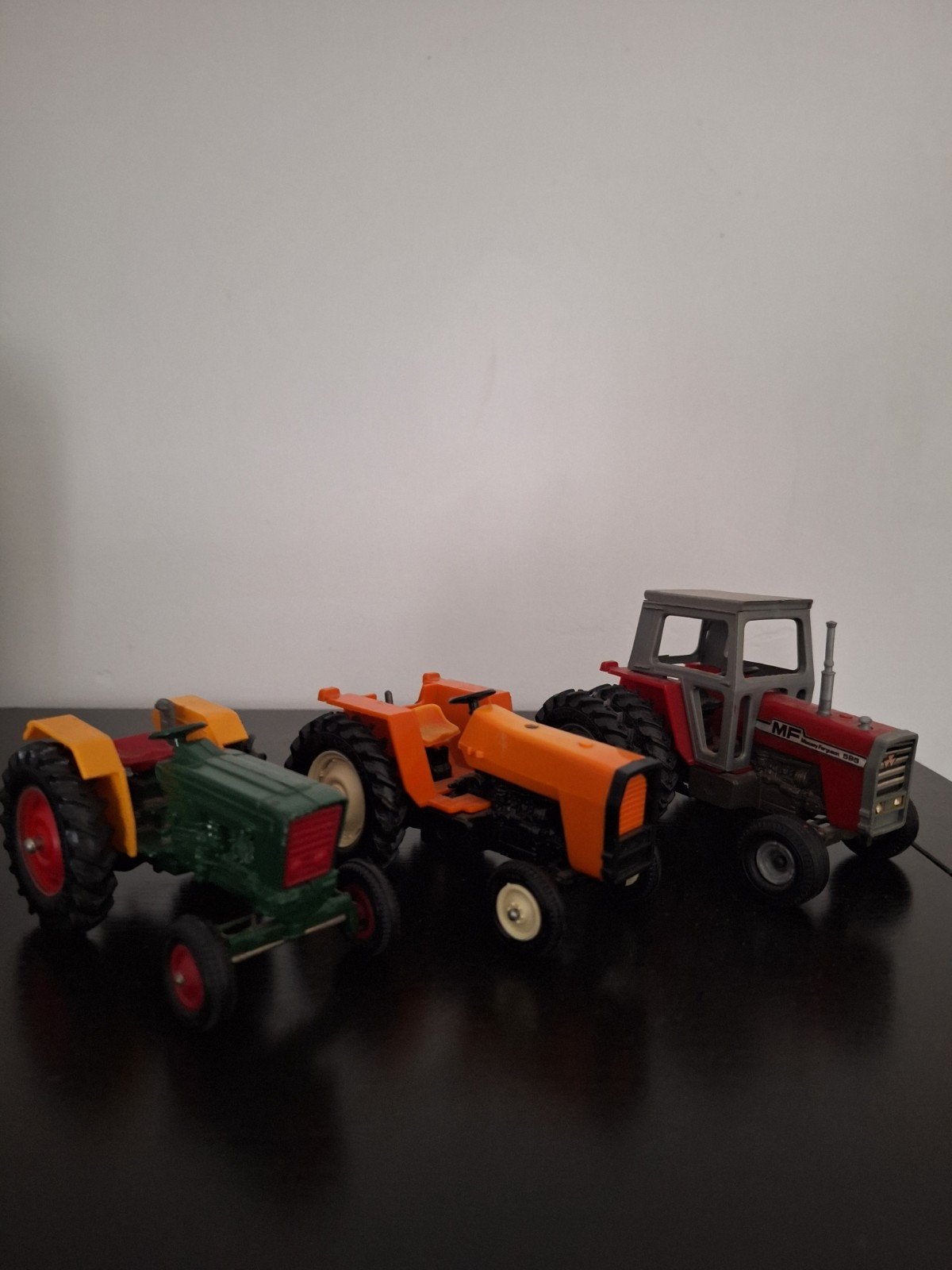 Britains Tractoren: Massey Ferguson 595, Ford 6600, MF 595, Ophalen of Verzenden, Gebruikt, Tractor of Landbouw, Britains