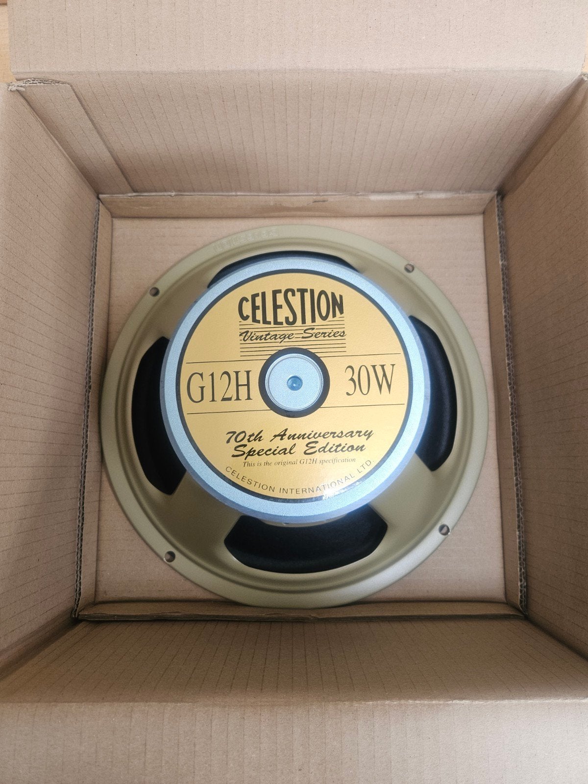 Celestion G12H 30W Vintage 70th Anniversary Special Edition, Audio, Tv en Foto, Overige merken, Overige typen, Nieuw, Ophalen of Verzenden