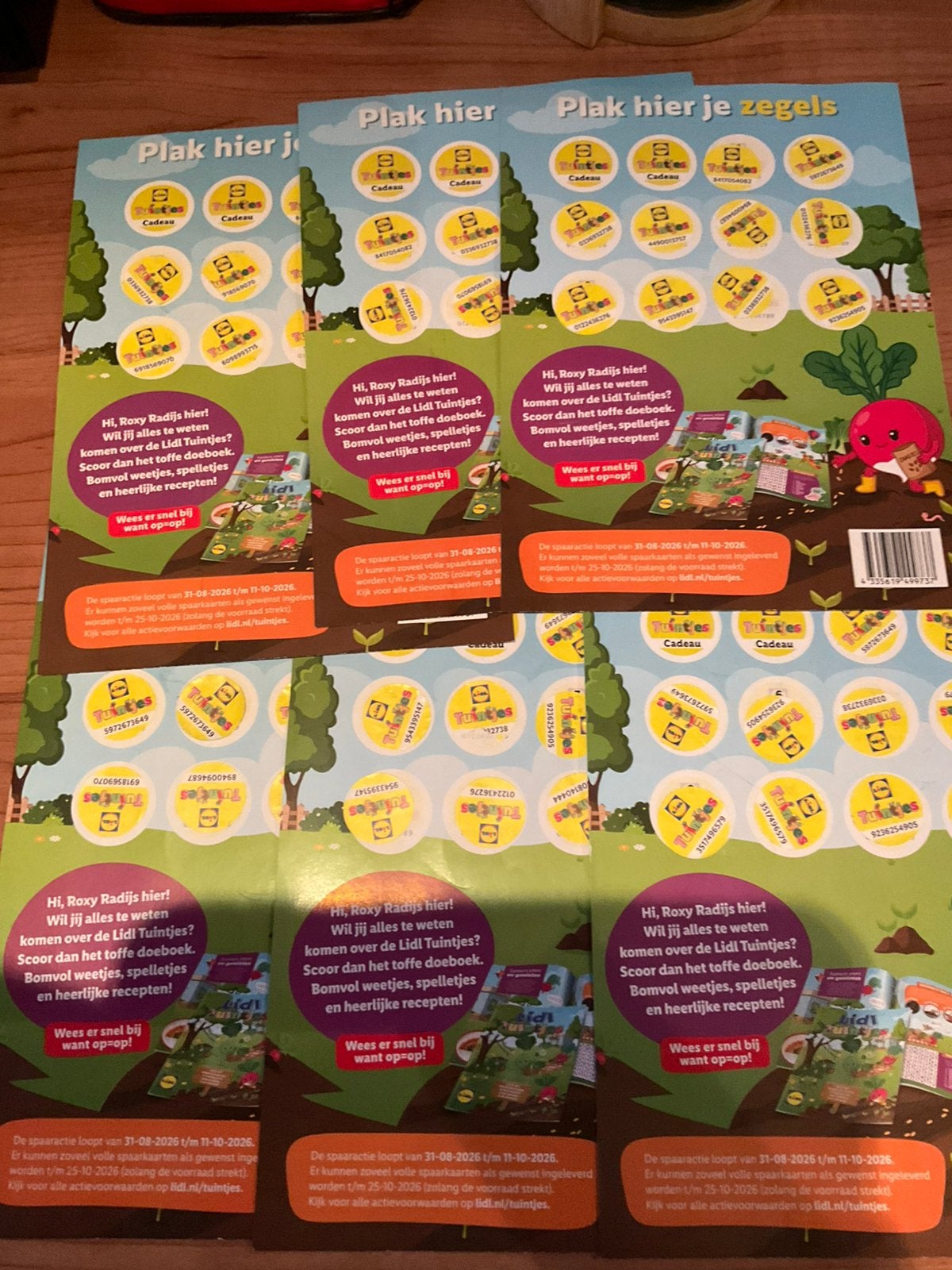 Lidl tuintjes spaarzegels, Verzamelen, Lidl, Ophalen of Verzenden